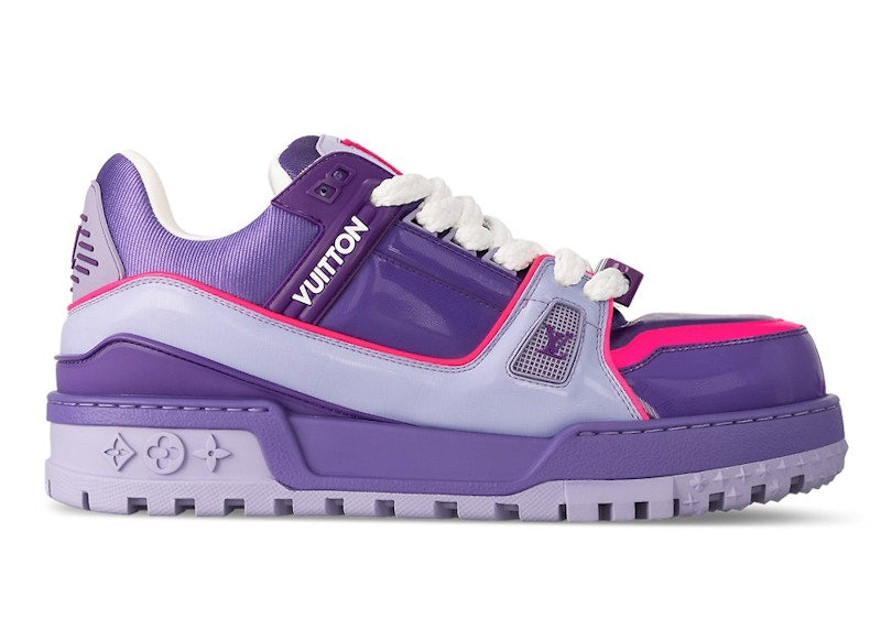 Louis Vuitton LV Trainer Maxi Purple Pink