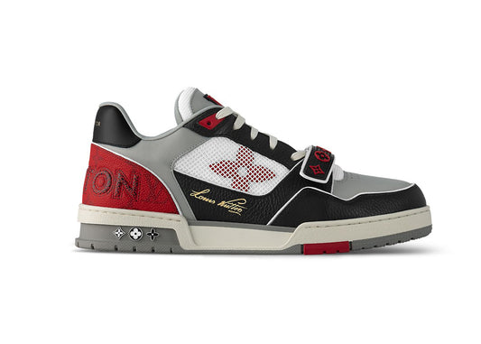 Louis Vuitton LV Trainer Rouge Gris Noir