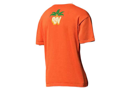 Louis Vuitton Short-Sleeved Cotton Crewneck Orange