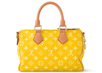 Louis Vuitton Speedy P9 Bandoulière 25 Monogram Leather Jaune Mat