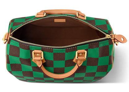 Louis Vuitton Speedy 40 Bandoulière Damier Pop Green