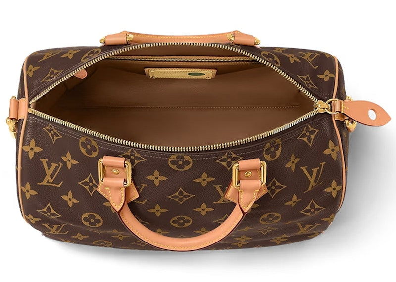 Louis Vuitton Speedy P9 Bandoulière 40 Monogram Leather Brown Monogram