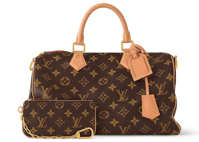 Louis Vuitton Speedy P9 Bandoulière 40 Monogram Leather Brown Monogram