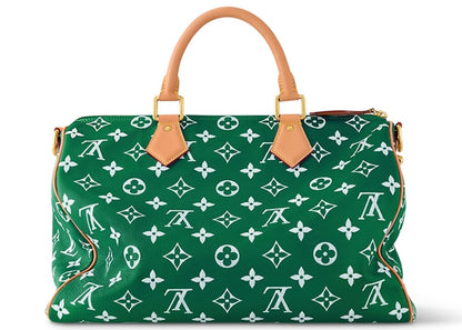 Louis Vuitton Speedy P9 Bandoulière 40 Monogram Leather Green