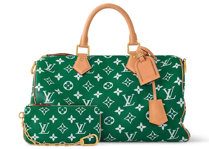 Louis Vuitton Speedy P9 Bandoulière 40 Monogram Leather Green