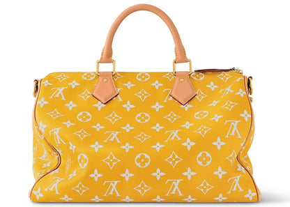 Louis Vuitton Speedy P9 Bandoulière 40 Monogram Leather Jaune Mat