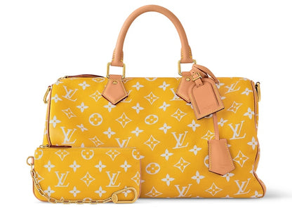 Louis Vuitton Speedy P9 Bandoulière 40 Monogram Leather Jaune Mat