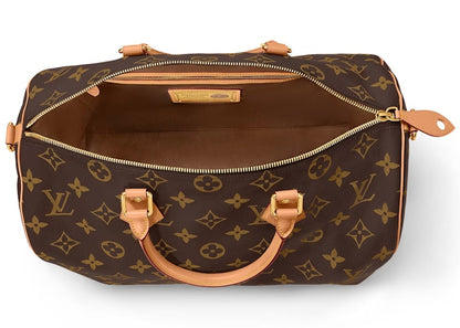 Louis Vuitton Speedy P9 Bandoulière 50 Monogram Leather Brown Monogram