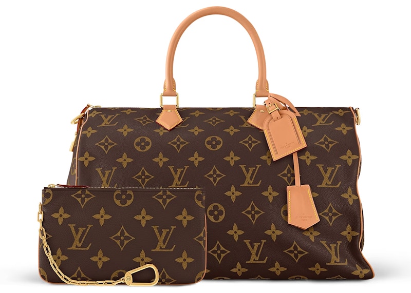 Louis Vuitton Speedy P9 Bandoulière 50 Monogram Leather Brown Monogram