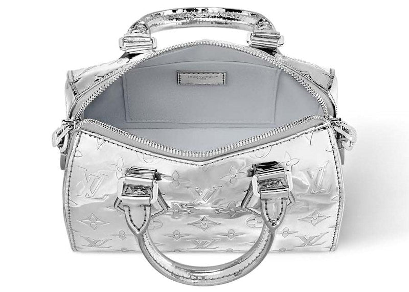 Louis Vuitton Speedy Bandouliere 20 Silver