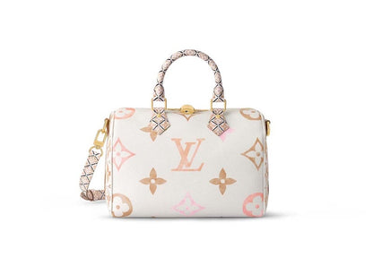 Louis Vuitton Speedy Bandouliere 25 Beige