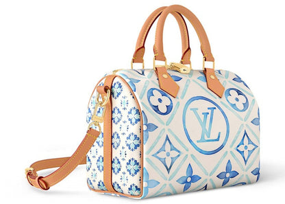 Louis Vuitton Speedy Bandouliere 25 Lagoon Blue