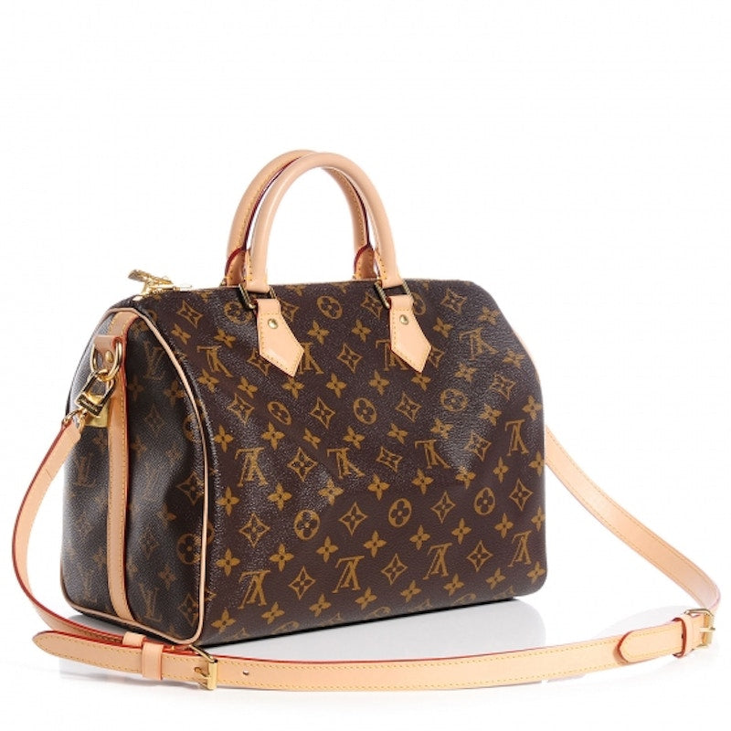 Louis Vuitton Speedy Bandouliere Monogram 30 Brown