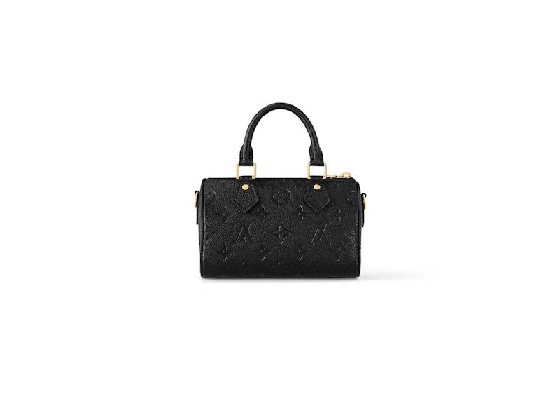 Louis Vuitton Speedy Nano Black