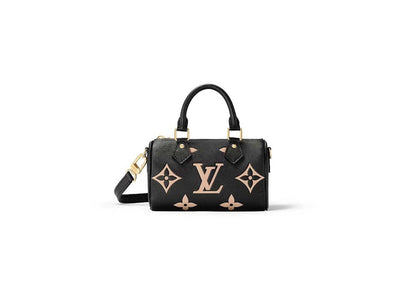 Louis Vuitton Speedy Nano Black/Beige