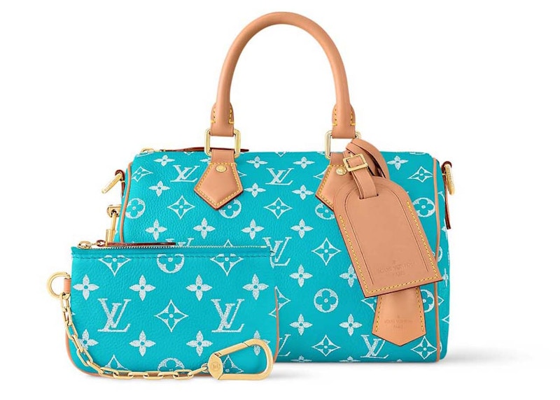 Louis Vuitton Speedy P9 Bandouliere 25 Turquoise