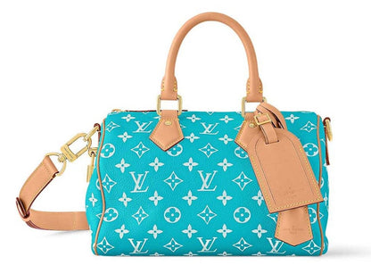 Louis Vuitton Speedy P9 Bandouliere 25 Turquoise