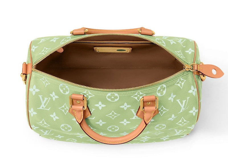 Louis Vuitton Speedy P9 Bandouliere 40 Frozen Lime