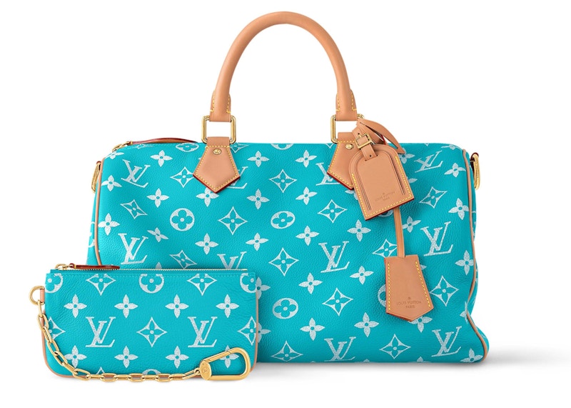 Louis Vuitton Speedy P9 Bandouliere 40 Turquoise