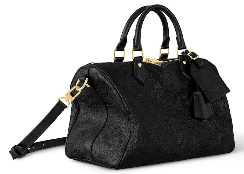 Louis Vuitton Speedy Soft 30 Black