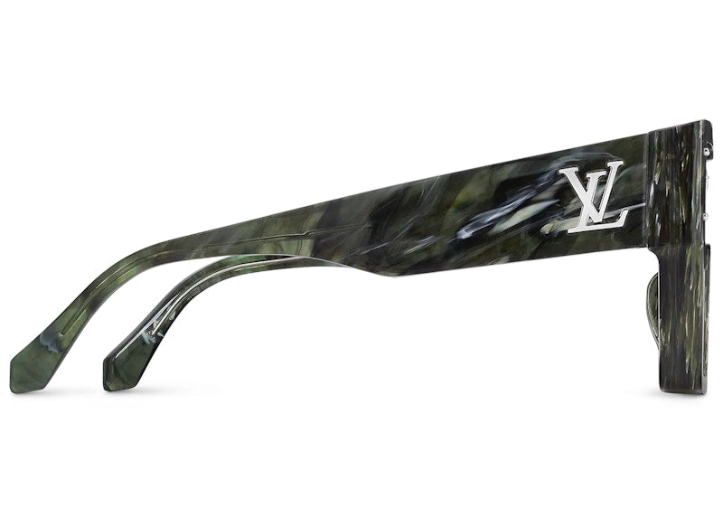 Louis Vuitton Sunglasses Cyclone Green Marble