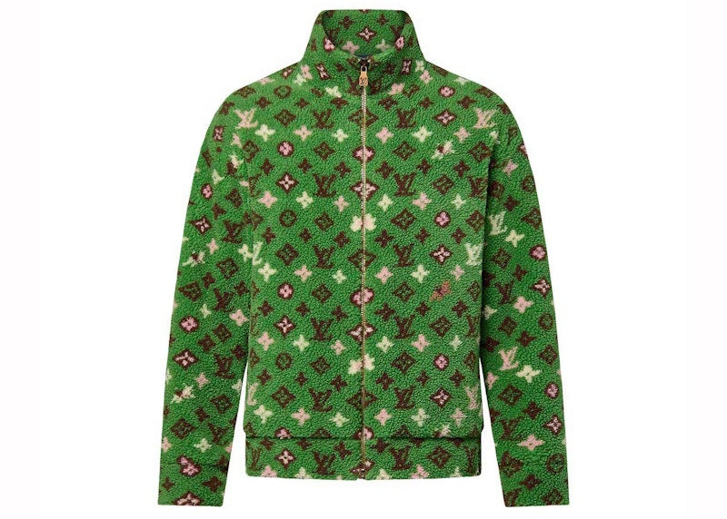 Louis Vuitton by Tyler, the Creator Monogram Fleece Blouson Green
