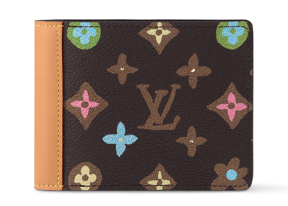 Louis Vuitton by Tyler, the Creator Multiple Wallet Chocolate Craggy Monogram 