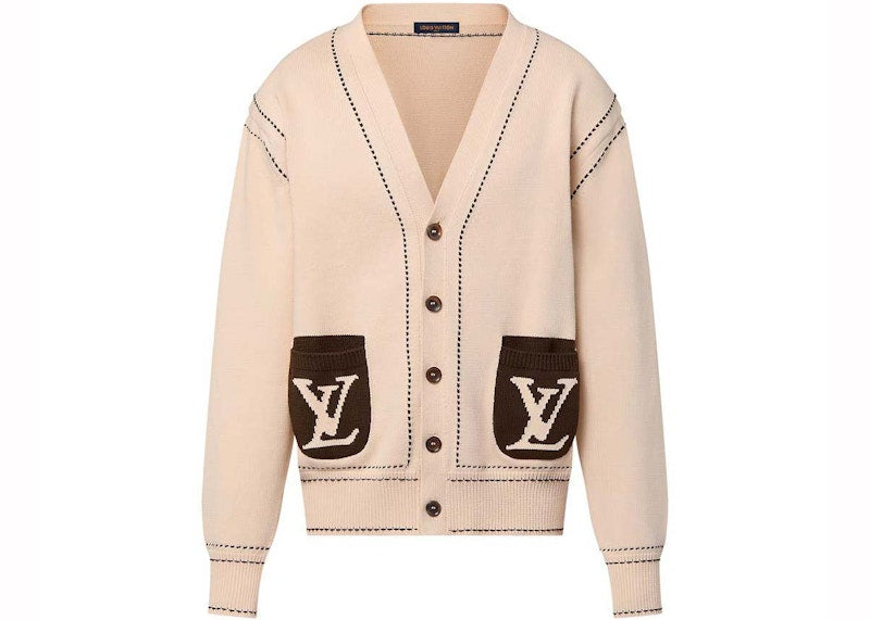 Louis Vuitton by Tyler, the Creator Signature Light Cardigan Cream/Chocolate