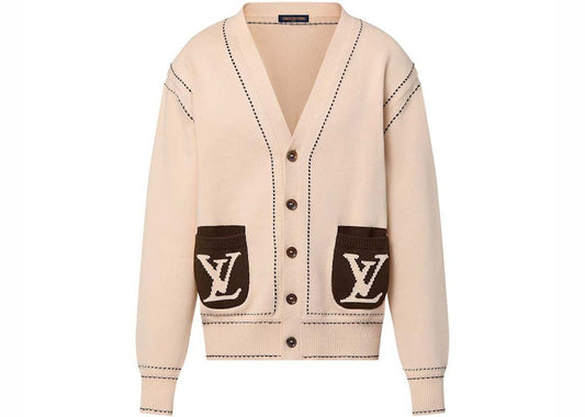 Louis Vuitton by Tyler, the Creator Signature Light Cardigan Cream/Chocolate