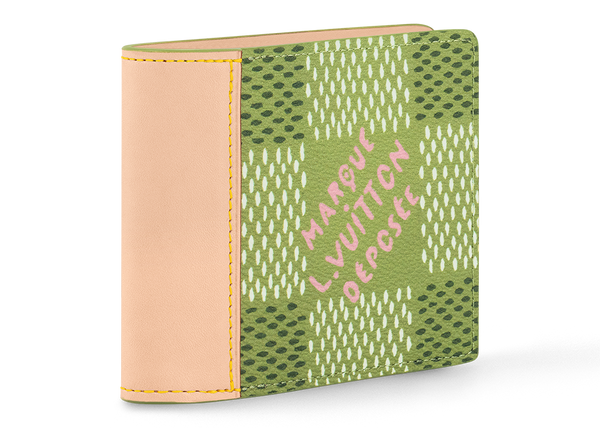 Louis Vuitton by Tyler, the Creator Slender Wallet Green Damier Golf