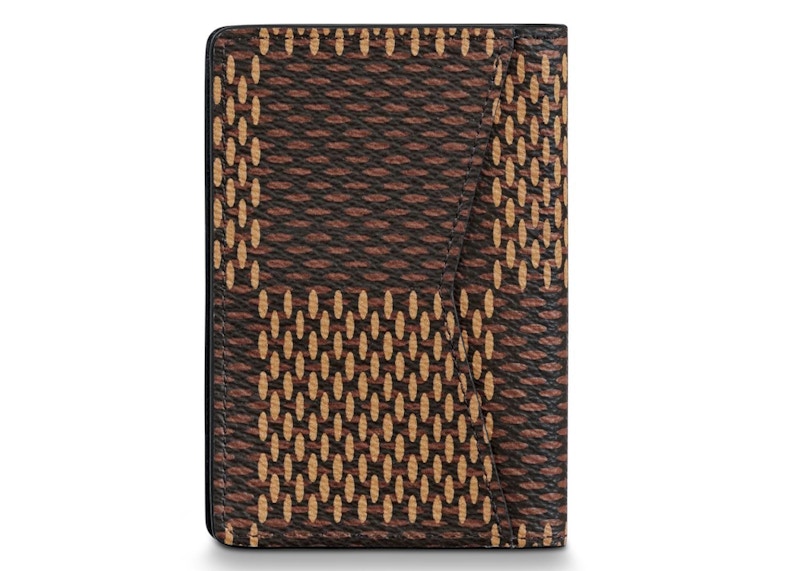 Organiseur de poche Louis Vuitton x Nigo Damier Ebène Giant Brown
