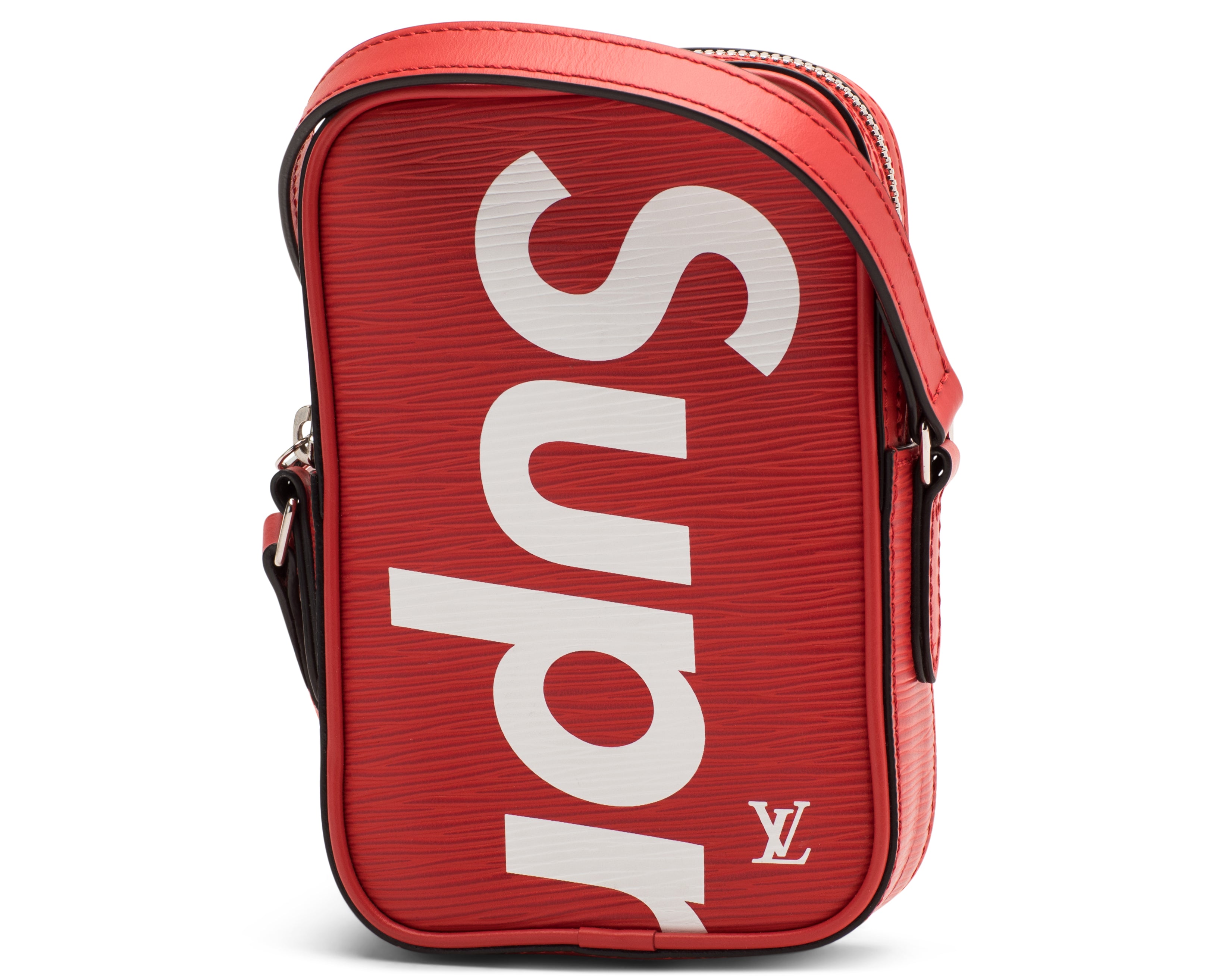 Louis vuitton x supreme danube epi pm red on sale