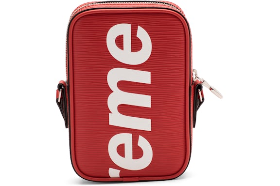 Louis Vuitton x Supreme Danube Epi PPM Rot