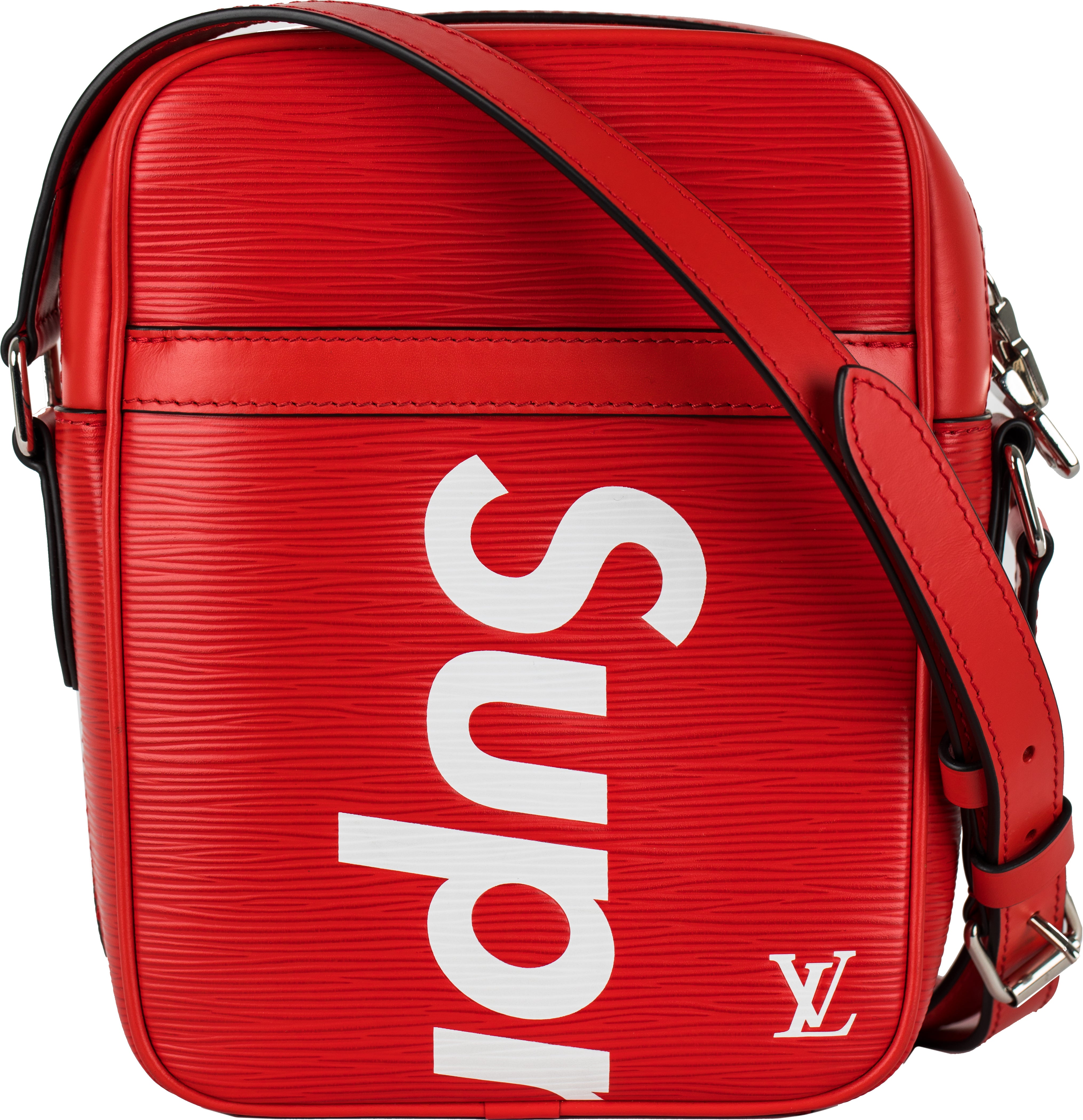 Louis Vuitton x Supreme Danube Epi PM Red Sneaker Store Co