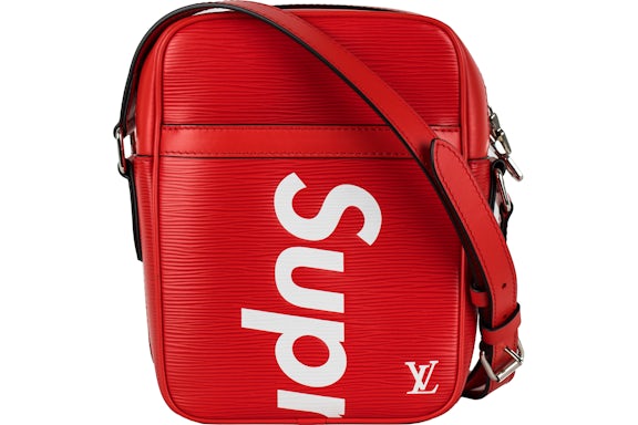 Louis Vuitton x Supreme Danube Epi PM Rot