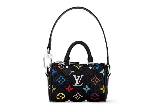 Louis Vuitton x Takashi Murakami Micro Speedy Monogram Multicolor Black Multicolored