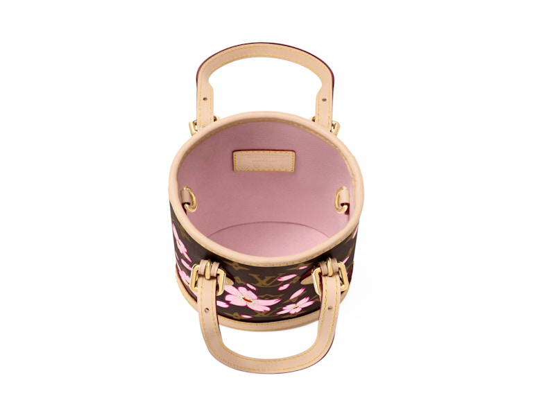 Louis Vuitton x Takashi Murakami Nano Bucket Sakura Brown