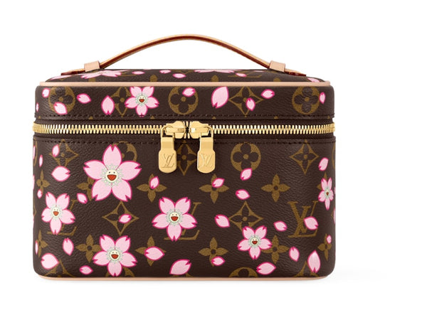 Louis Vuitton x Takashi Murakami Nice Mini Sakura Brown