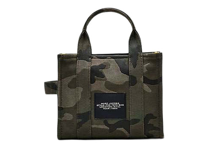 Marc Jacobs Petit sac cabas The Camo Jacquard Vert