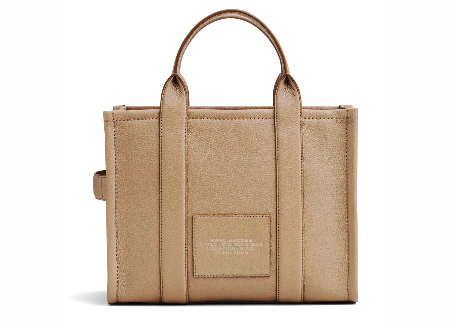 Marc Jacobs Le Sac Cabas Moyen En Cuir Camel 