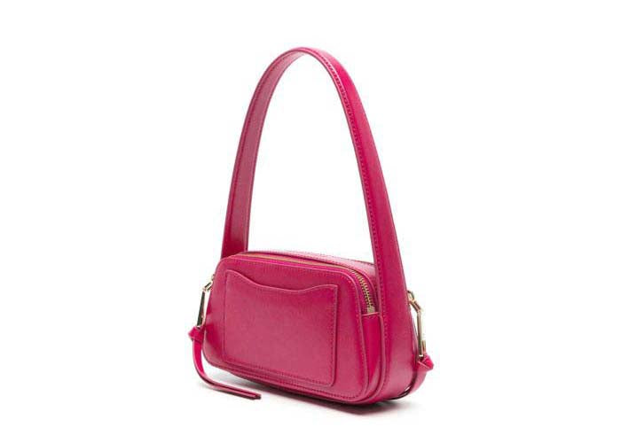 Marc Jacobs The Slingshot Sac fourre-tout en cuir Rouge à lèvres Rose 