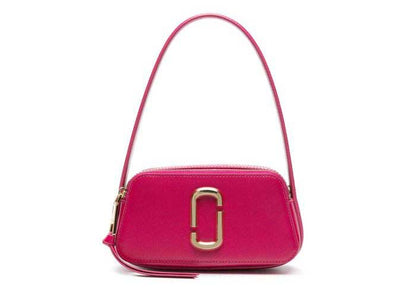 Marc Jacobs The Slingshot Sac fourre-tout en cuir Rouge à lèvres Rose 