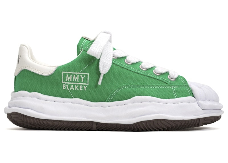 Maison Mihara Yasuhiro Blakey OG Sole Canvas Low Green