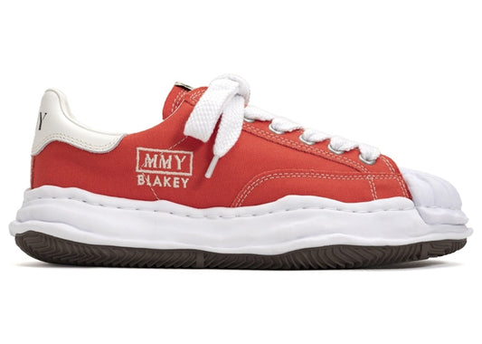 Maison Mihara Yasuhiro Blakey OG Sole Canvas Low Red