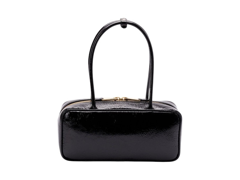 Miu Miu Beau Leather Patchwork Bag Nero