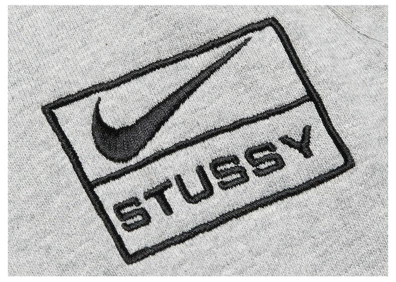 Nike x Stussy Crew Fleece Grey (SS23)