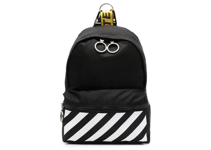 OFF-WHITE Binder Mini Backpack Black