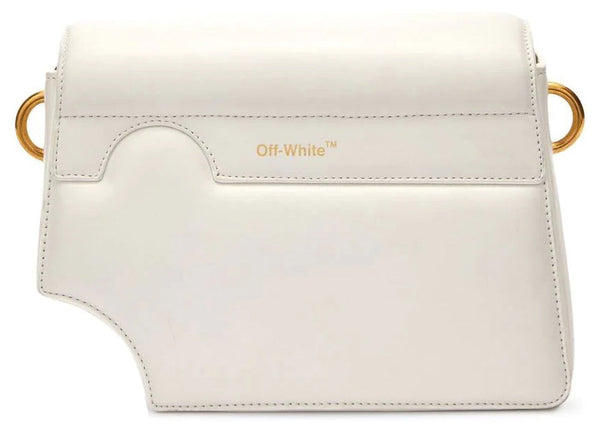 OFF-WHITE Burrow 24 Shoulder Bag White