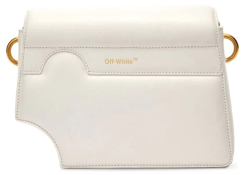 OFF-WHITE Burrow 24 Shoulder Bag White
