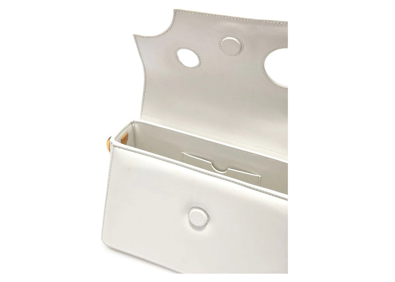 OFF-WHITE Burrow 24 Shoulder Bag White